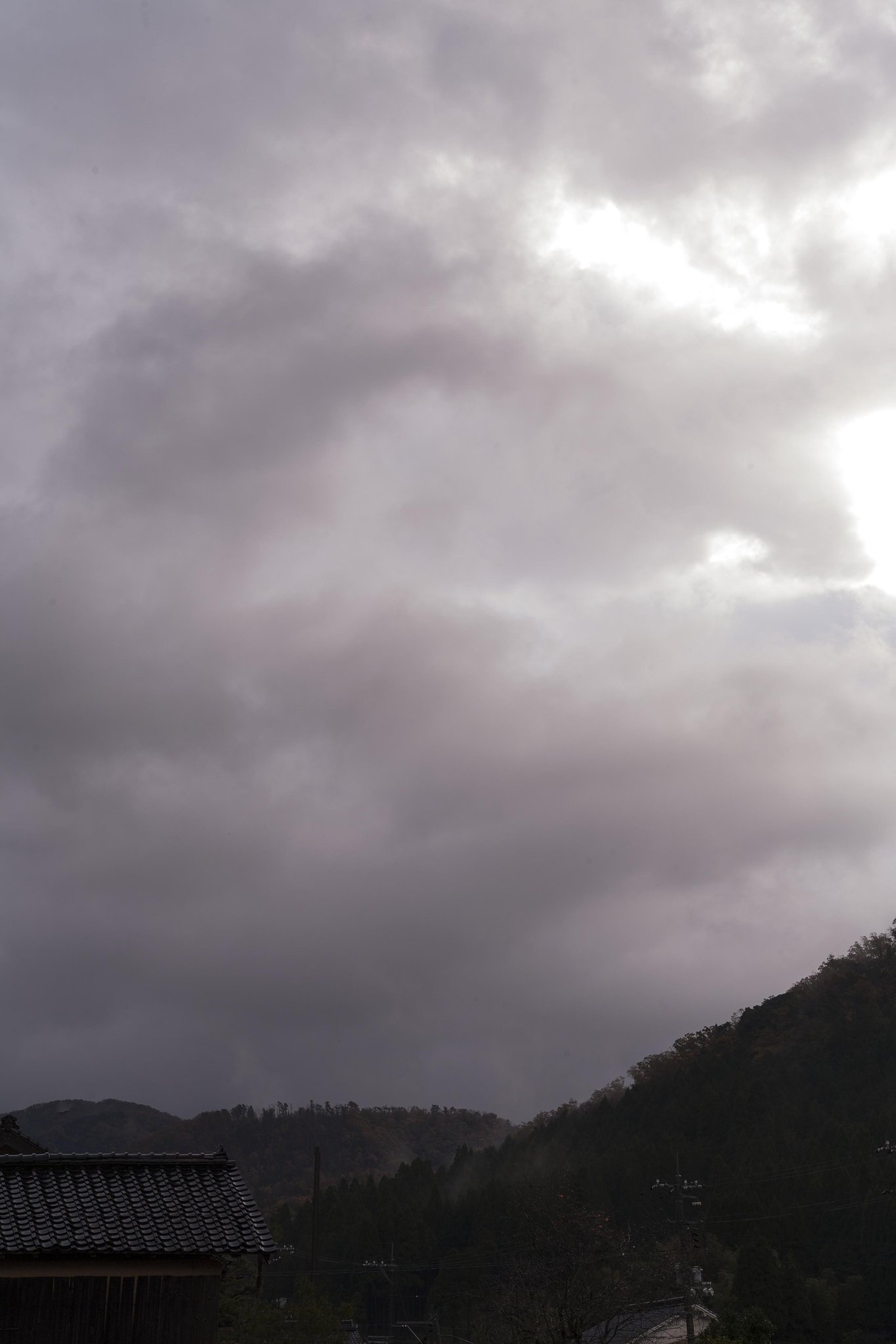 雨の止み間