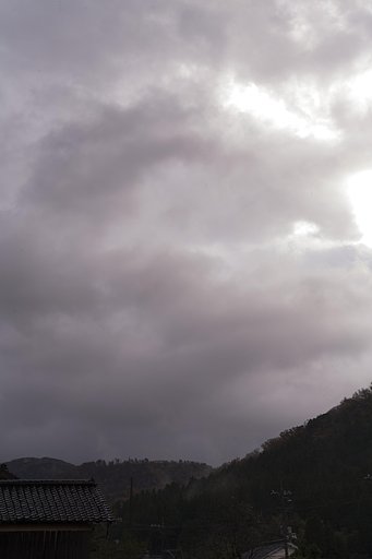 雨の止み間