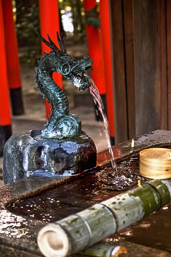 【新春】龍の泉