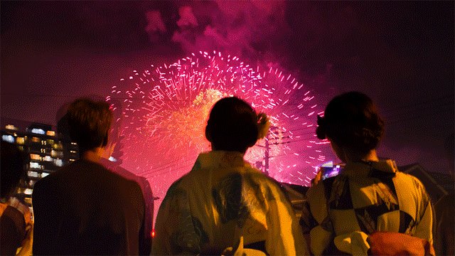 GIF動画「花火」