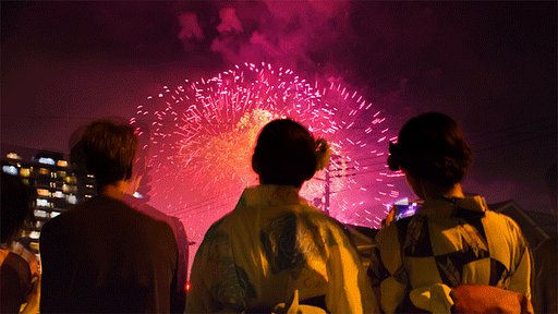 GIF動画「花火」