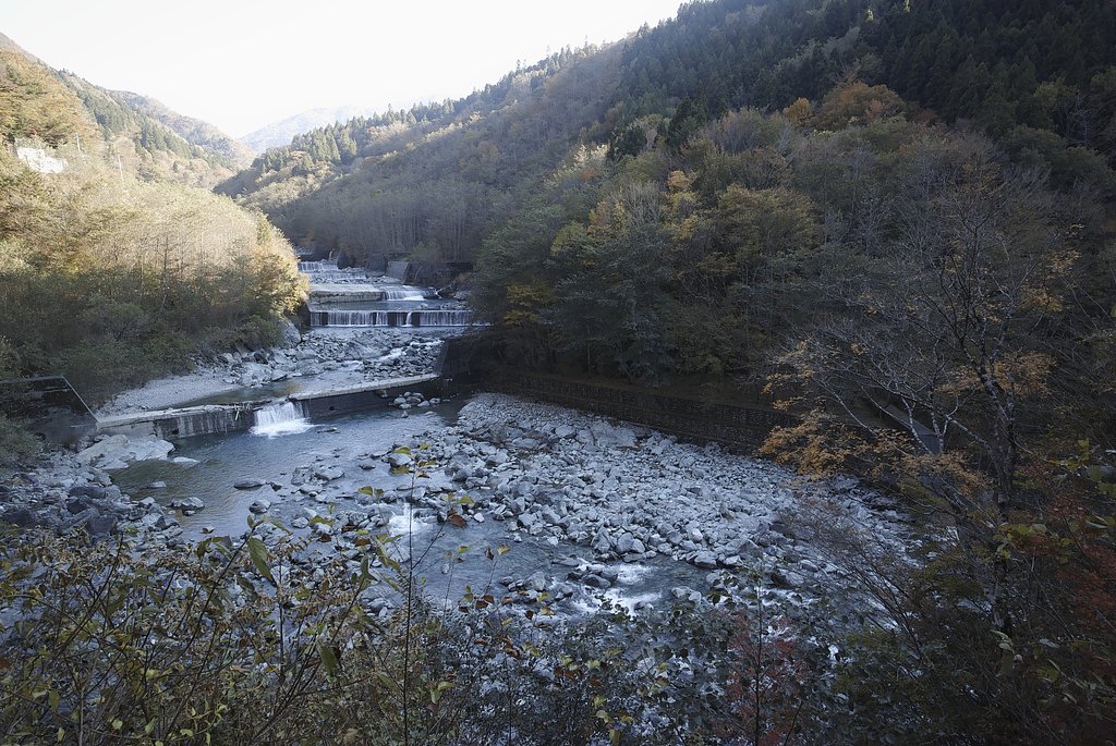 祖谷川砂防ダム