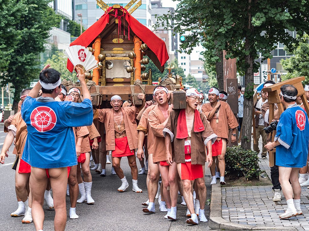 那古野神社天王祭（神輿渡御） 
