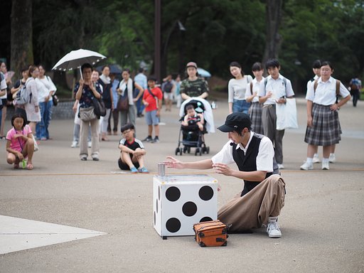 大道芸人「たいち」