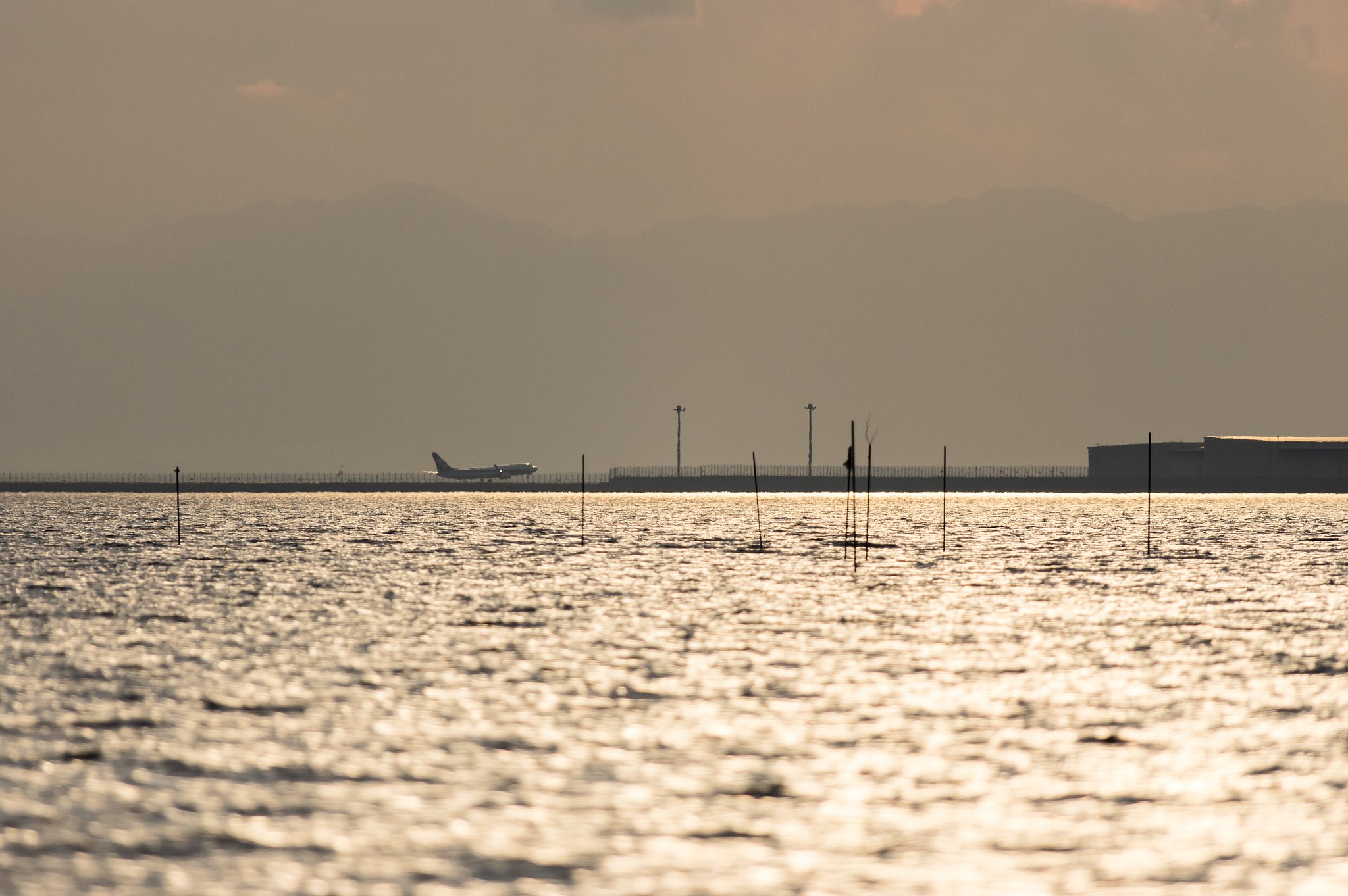 夕暮れのlandingⅡ
