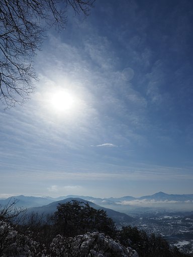 流氷の空