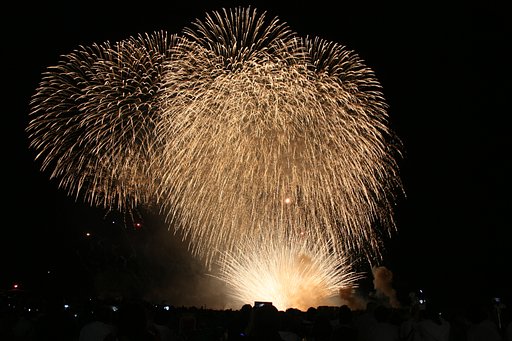 新潟県柏崎の花火