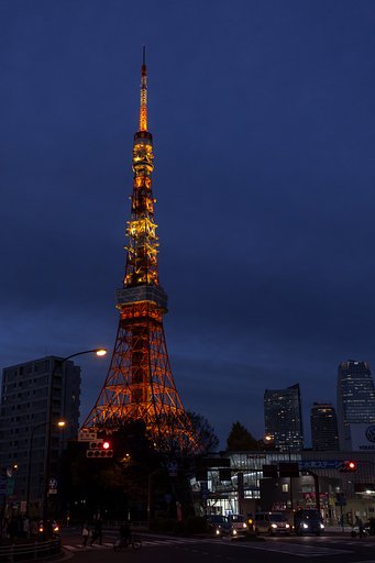夕暮れ東京タワー