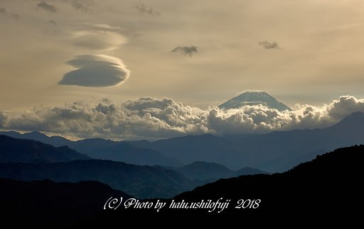 大晦日の富士山