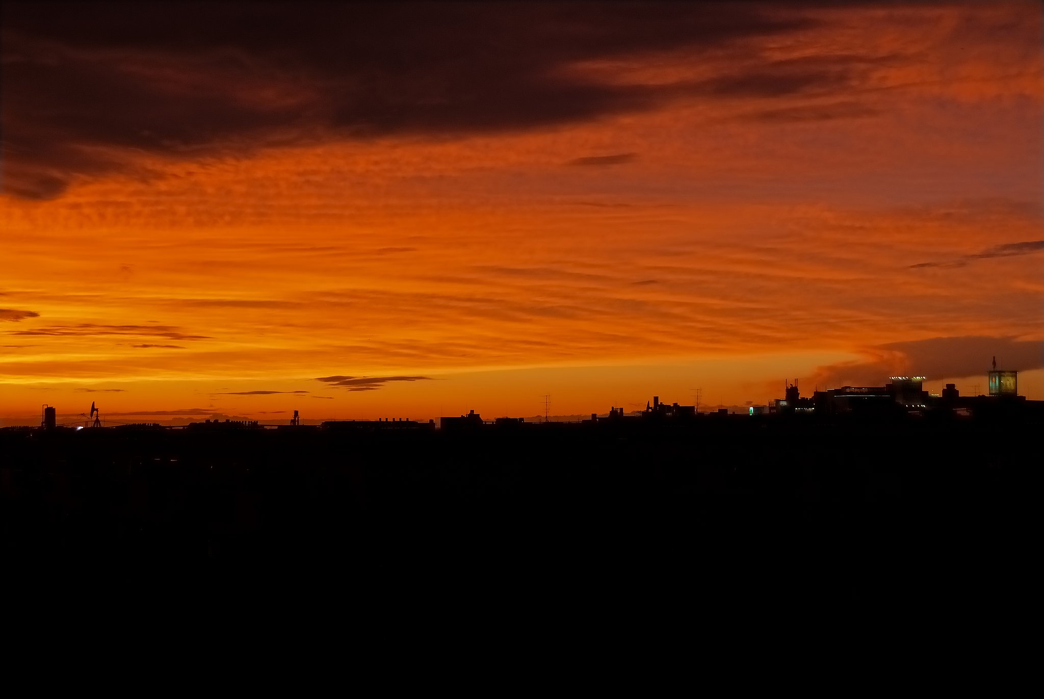 “夕焼け”