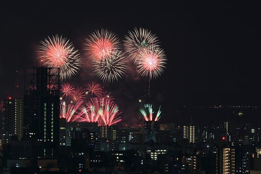 広島夢みなと花火大会その２
