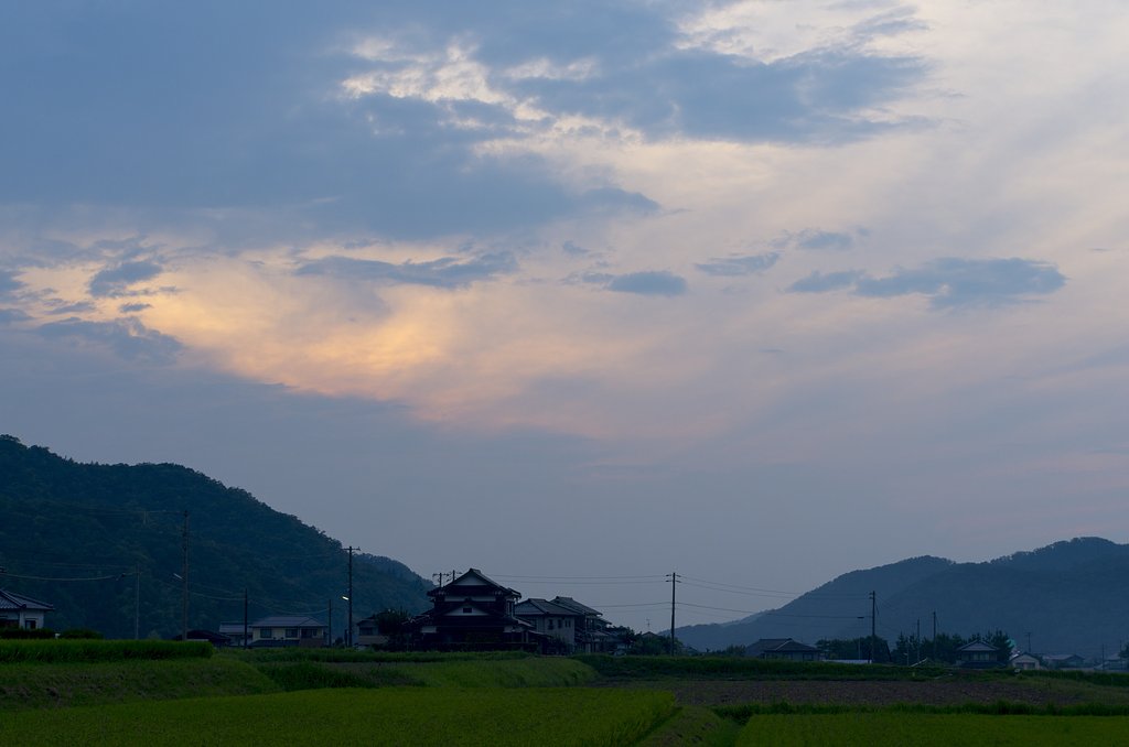 一寸だけ晴れ間