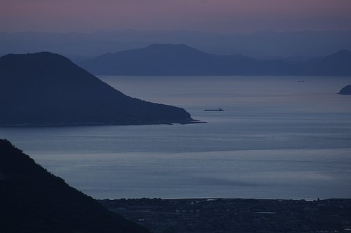 瀬戸内夕日