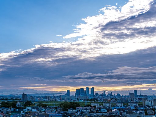 ９月8日の朝焼け
