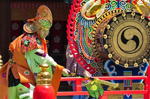 舞楽神事　一