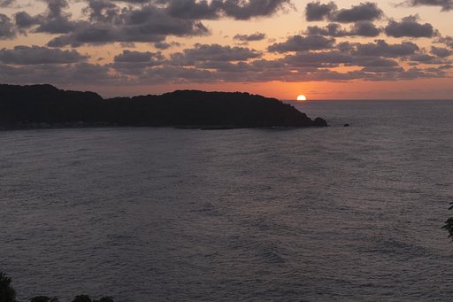 夕日の入り