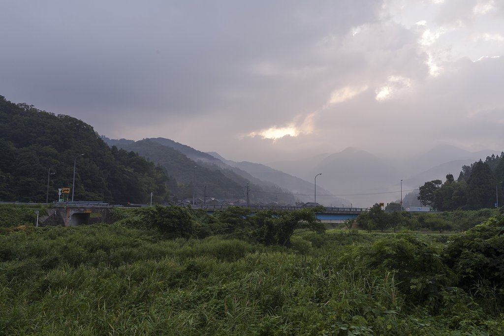 朝日の出の頃