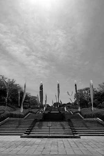昼休みの公園