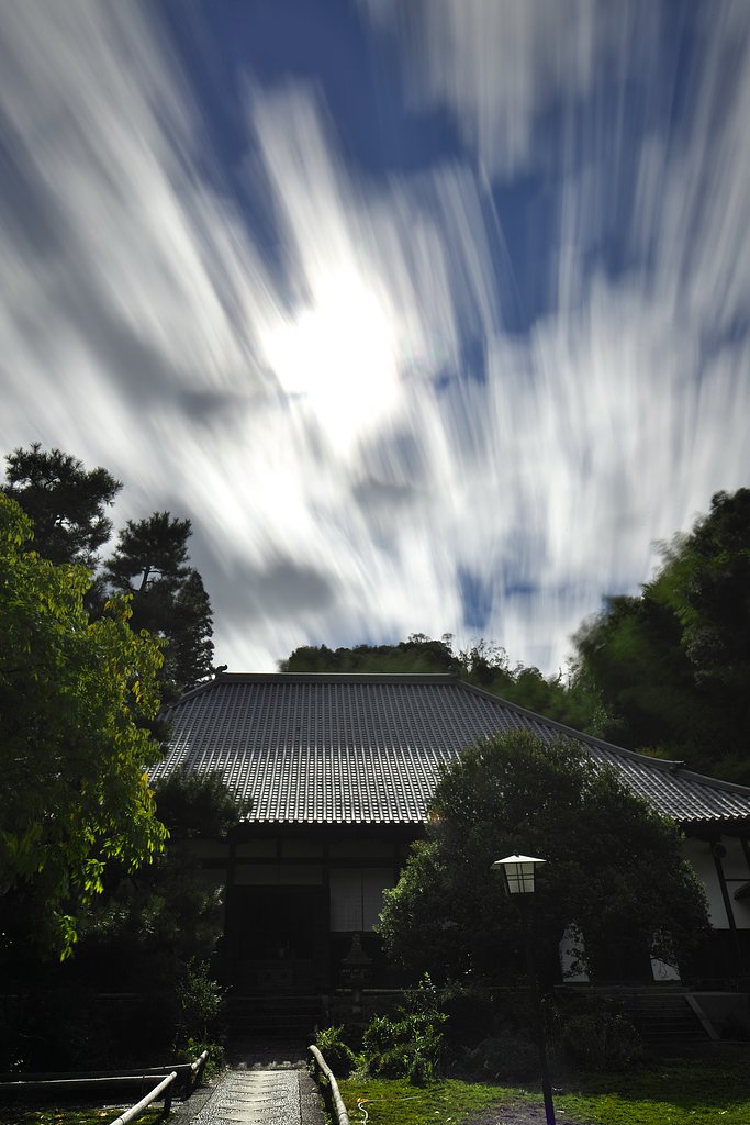 こちらの台風一過