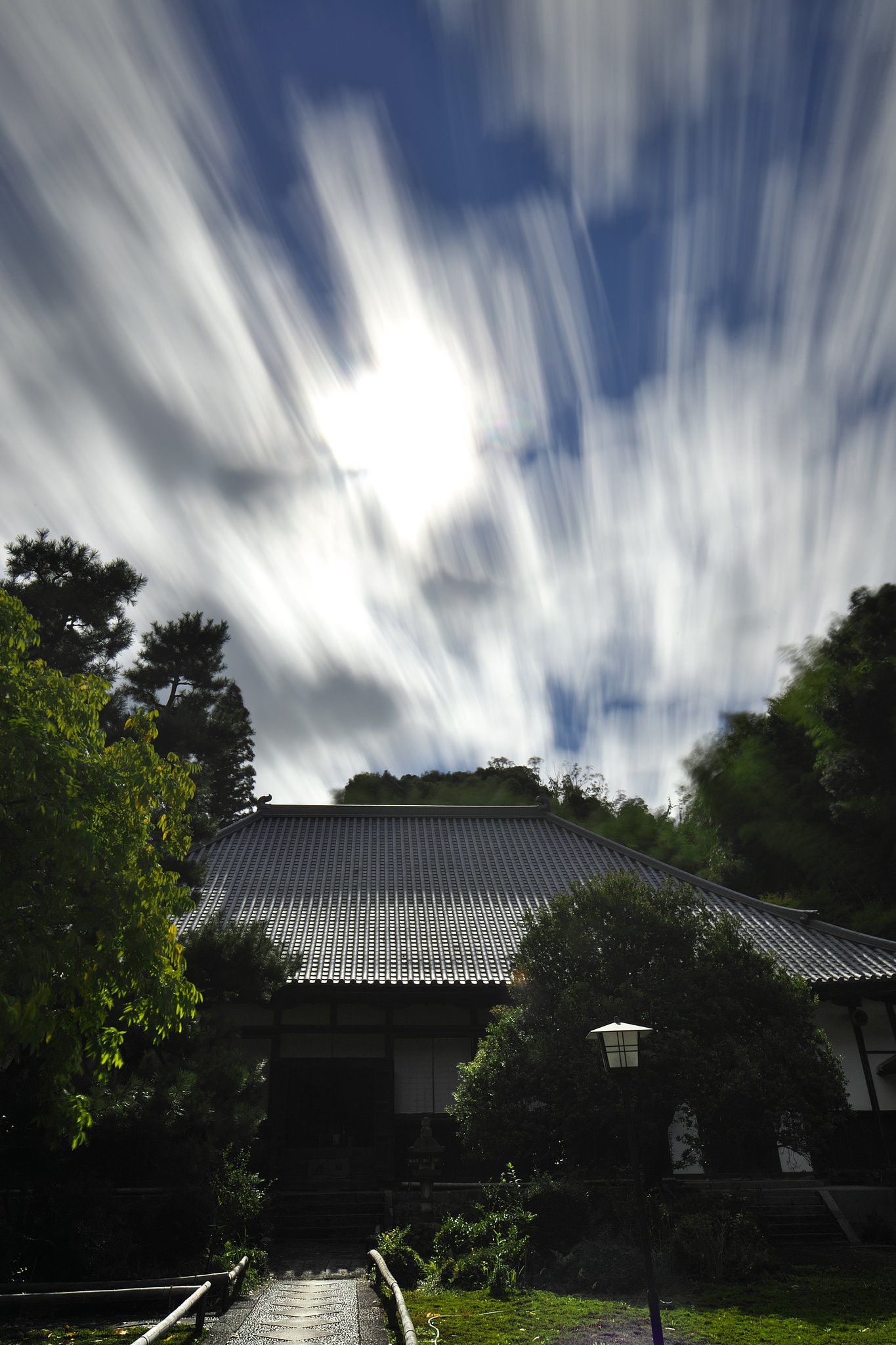 こちらの台風一過