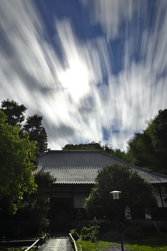 こちらの台風一過