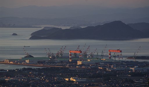 瀬戸内夕日