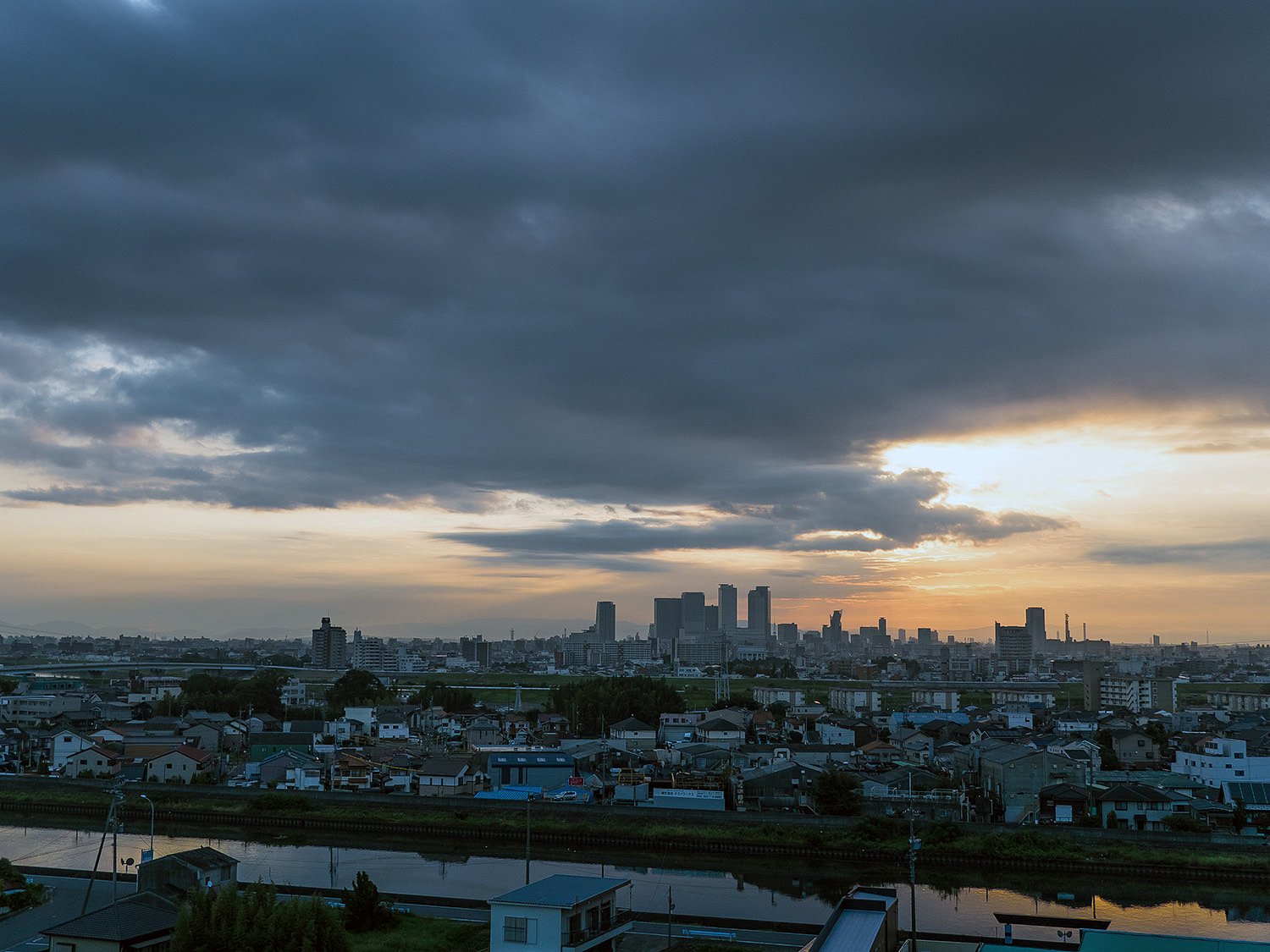 ９月10日の朝焼け