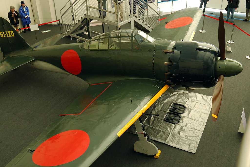 ゼロ戦の【横顔】