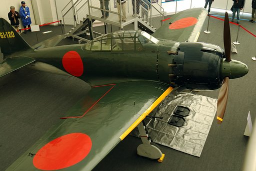 ゼロ戦の【横顔】
