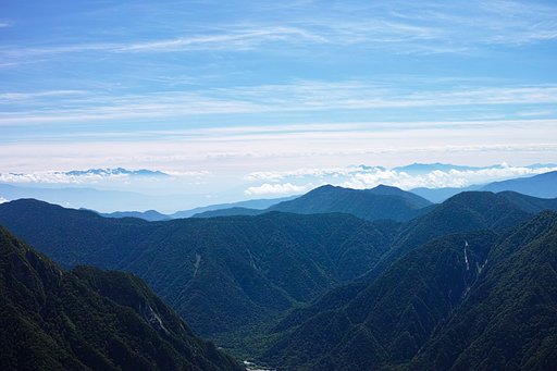 富士山うっすらと