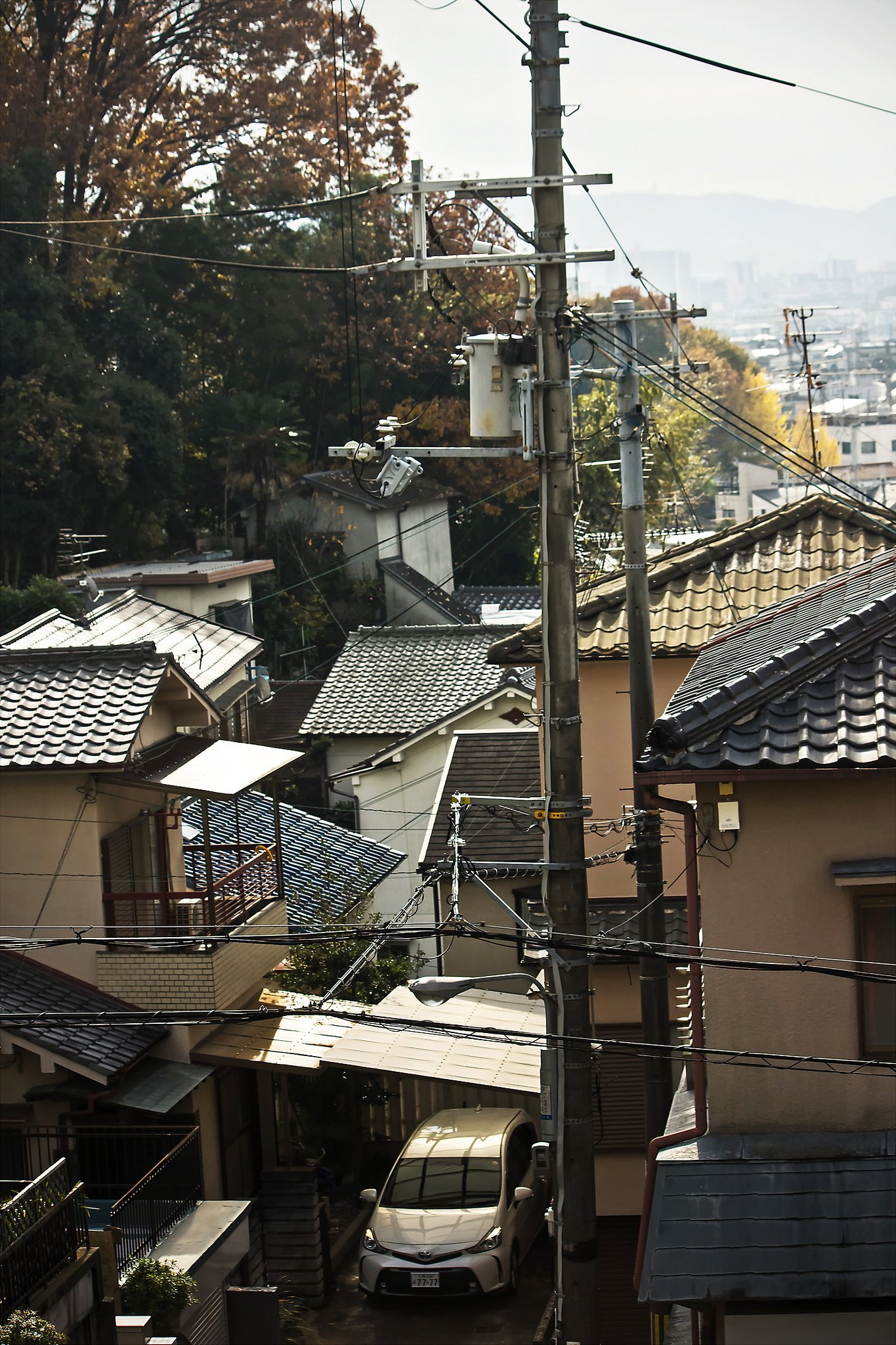【故郷の山】坂の町に