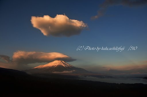 色付き雲