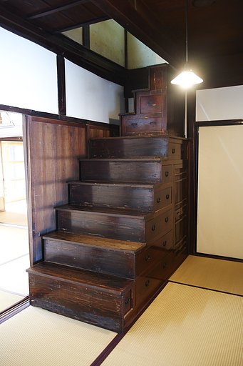 街道を歩く