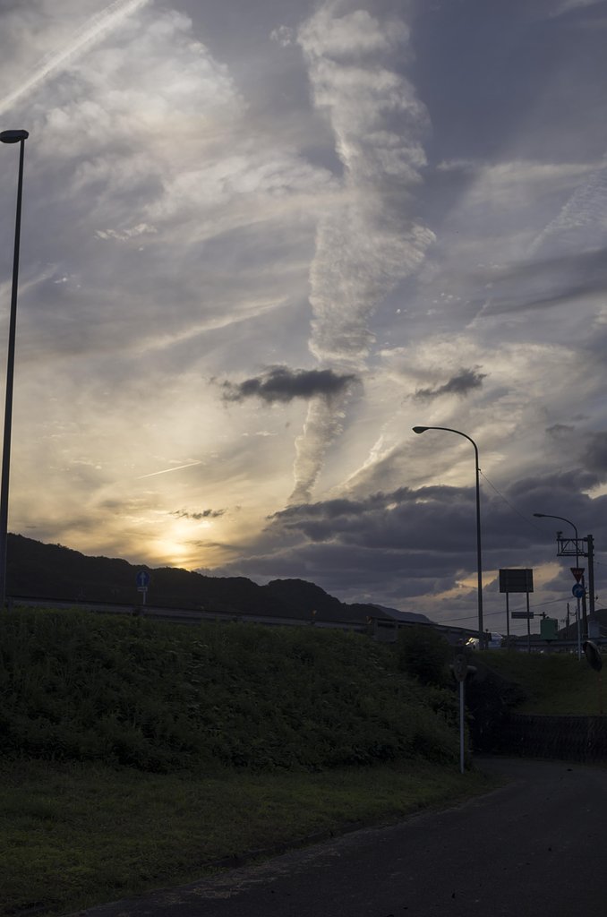 複雑な雲