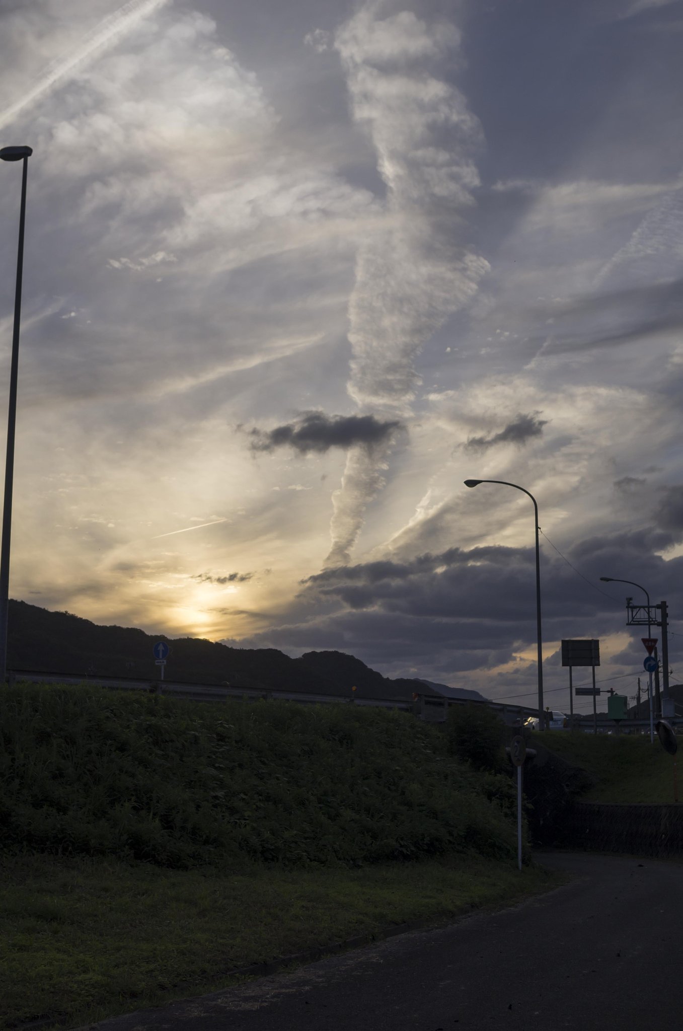 複雑な雲