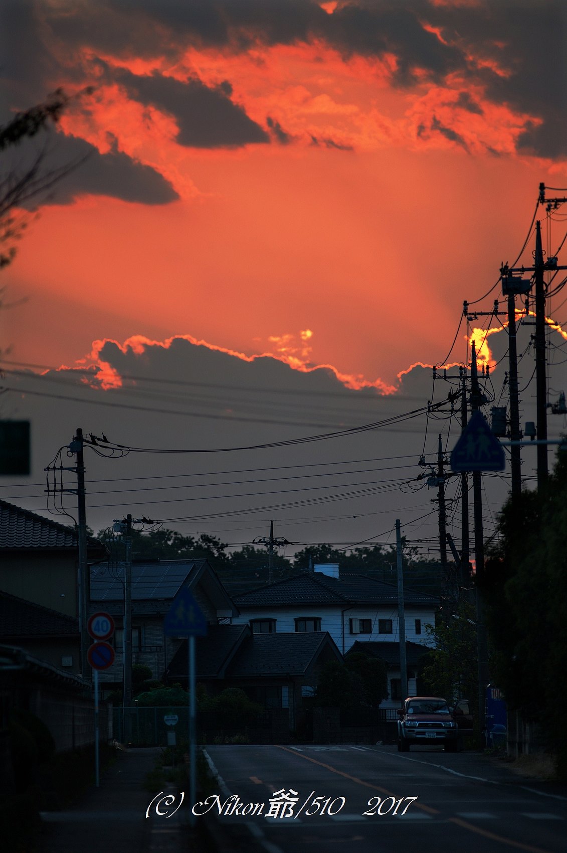 夕焼け