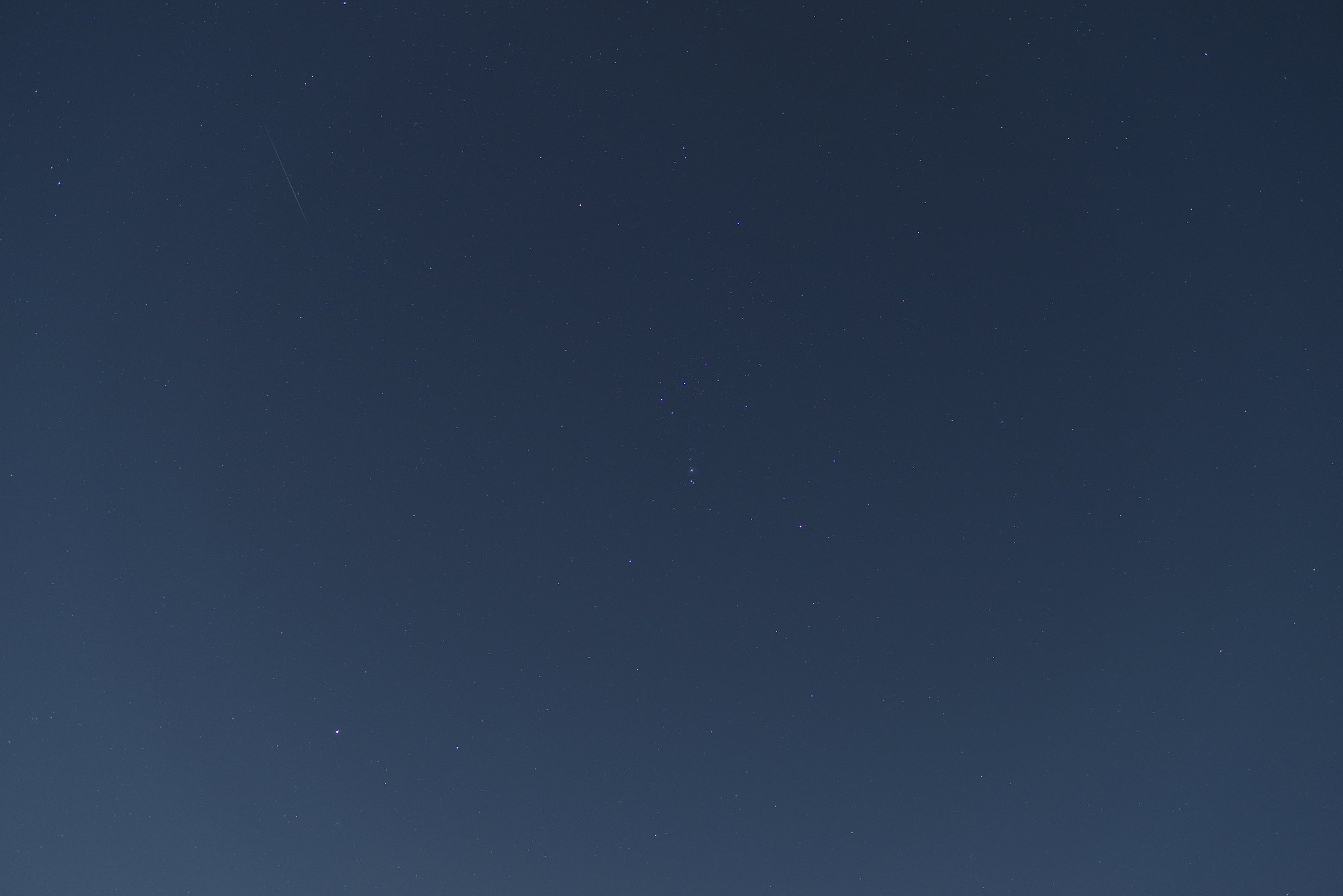 東京の空～ふたご座流星群