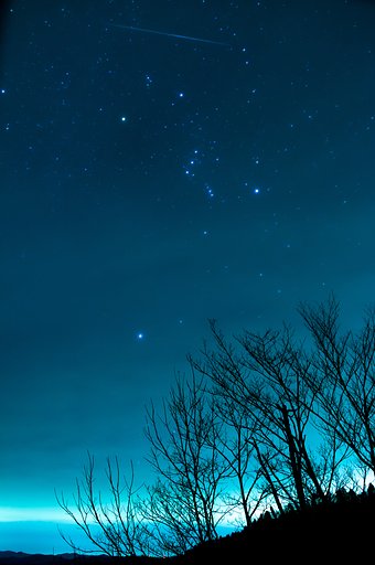 これでも1000mでの空＿ふたご座流星群
