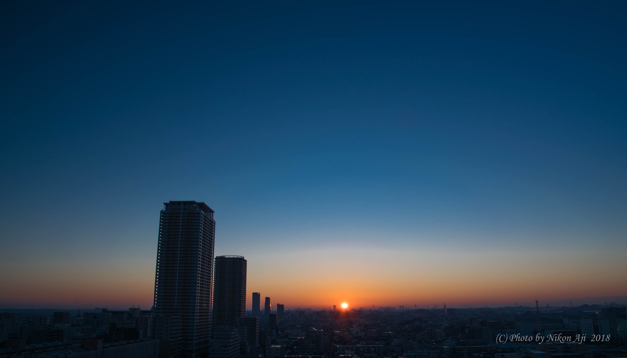 2018　初日の出