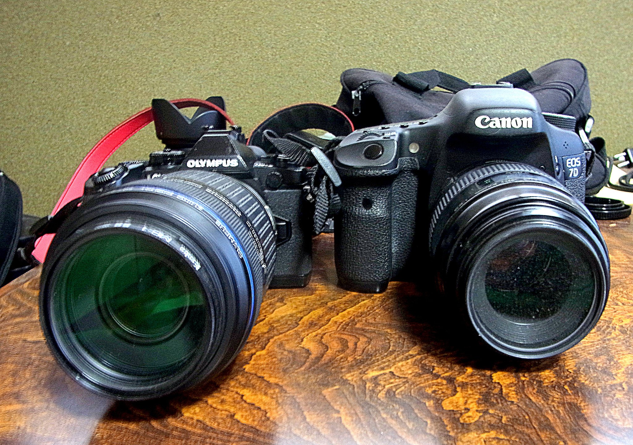 EOS7DとOM-D E-M1
