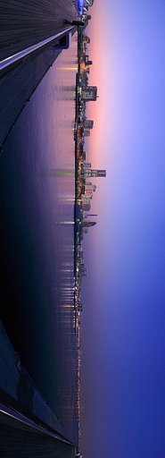 大桟橋　夕景