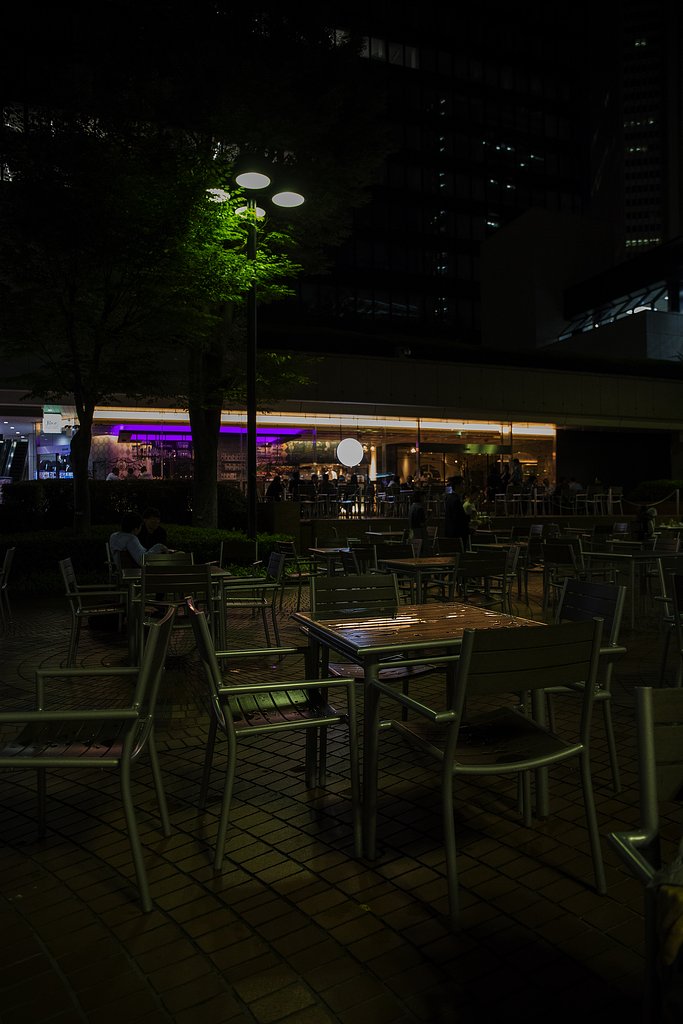 新宿 夜の街景１