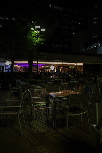新宿 夜の街景１