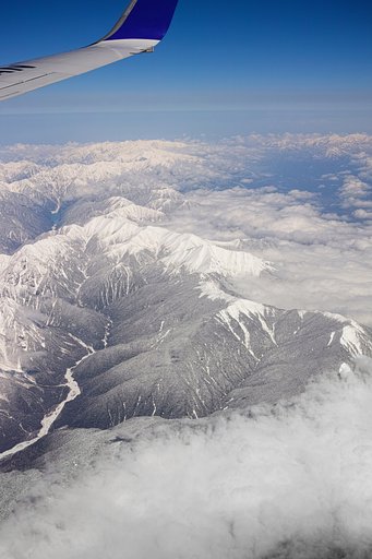 常念山脈