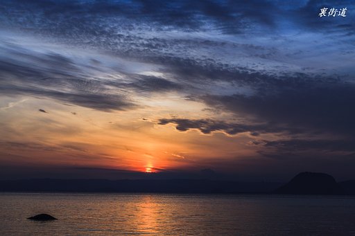 【花･空のある風景】残照唐津