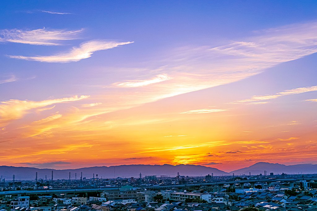 【好きなもの】今日の夕暮れ