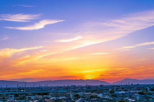 【好きなもの】今日の夕暮れ