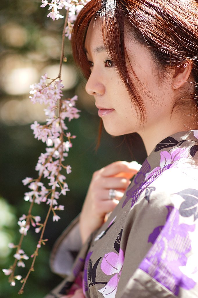 横顔