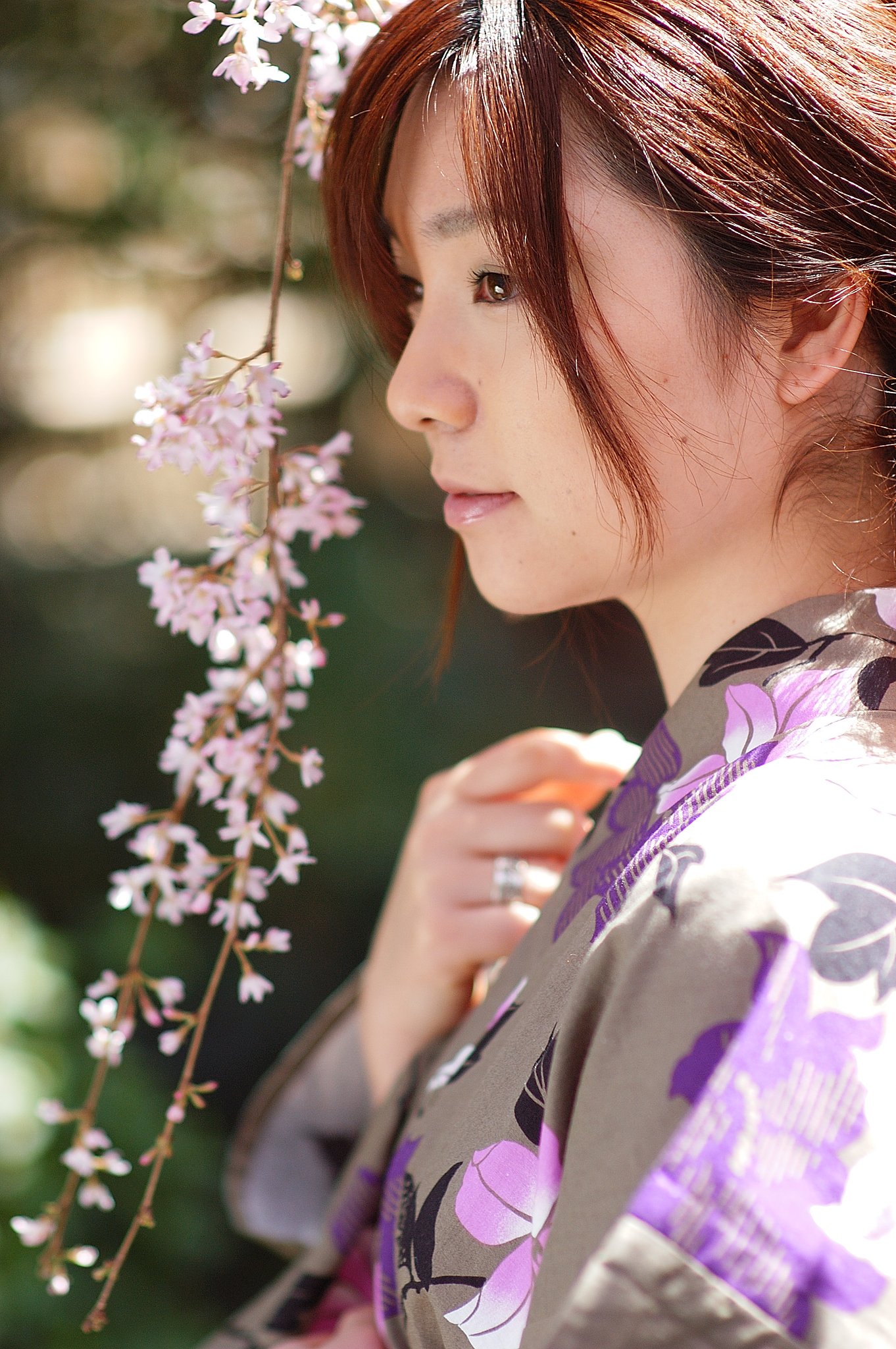横顔