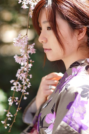 横顔